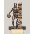 Female Basketball Billboard Resin Series Trophy (8.5")